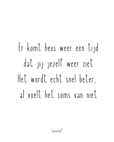 het wordt beter