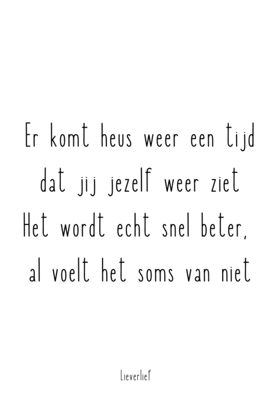 het wordt beter