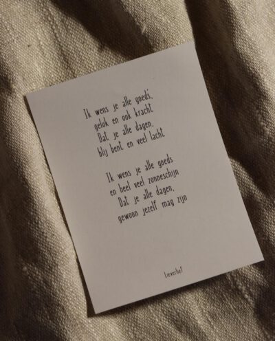 wijnetiket ik wens je alle goeds